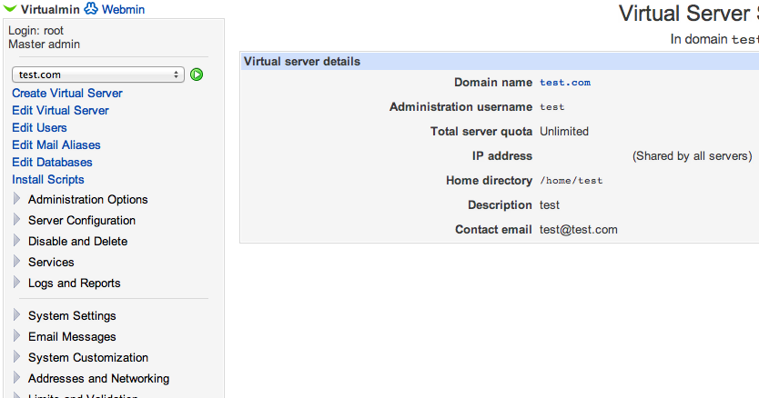 cPanel/WHM vs Webmin/Virtualmin