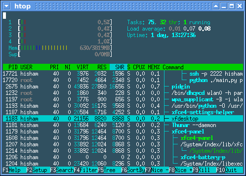 htop Installation Explained