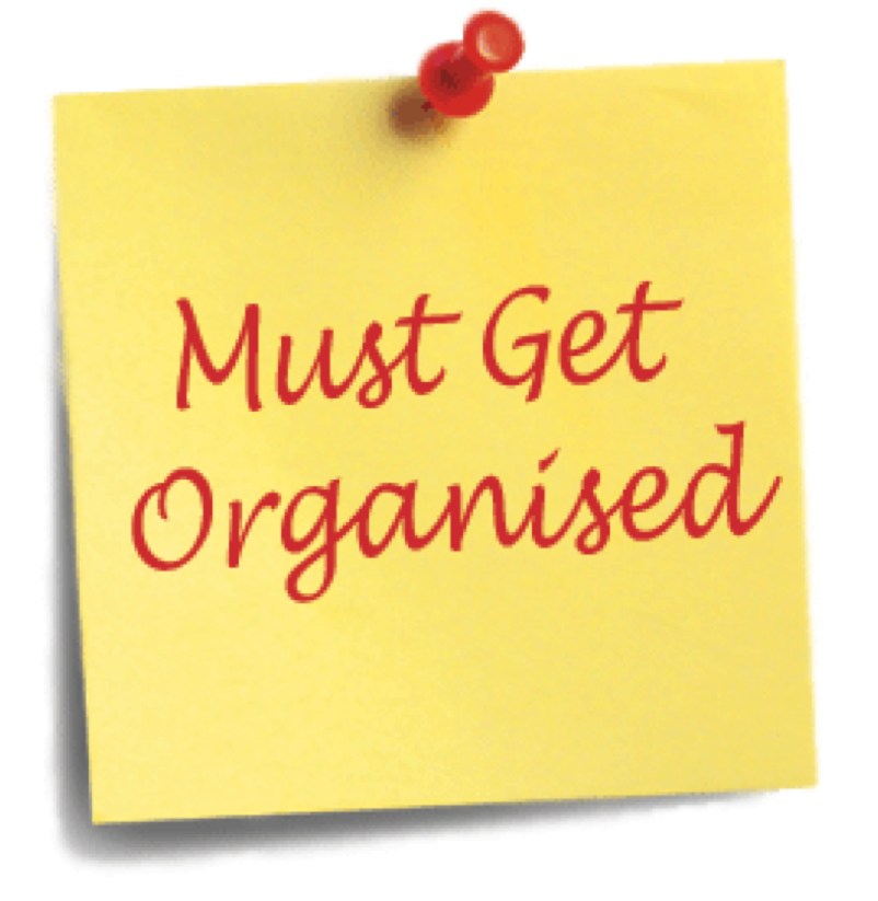 10 Tips to Keep Organised