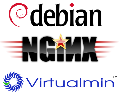 Debian with Nginx and Virtualmin