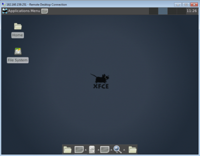 Xubuntu via RDP
