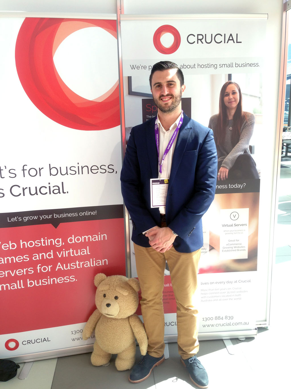 Crucial’s Day Out at Small Business BIG Marketing Victoria