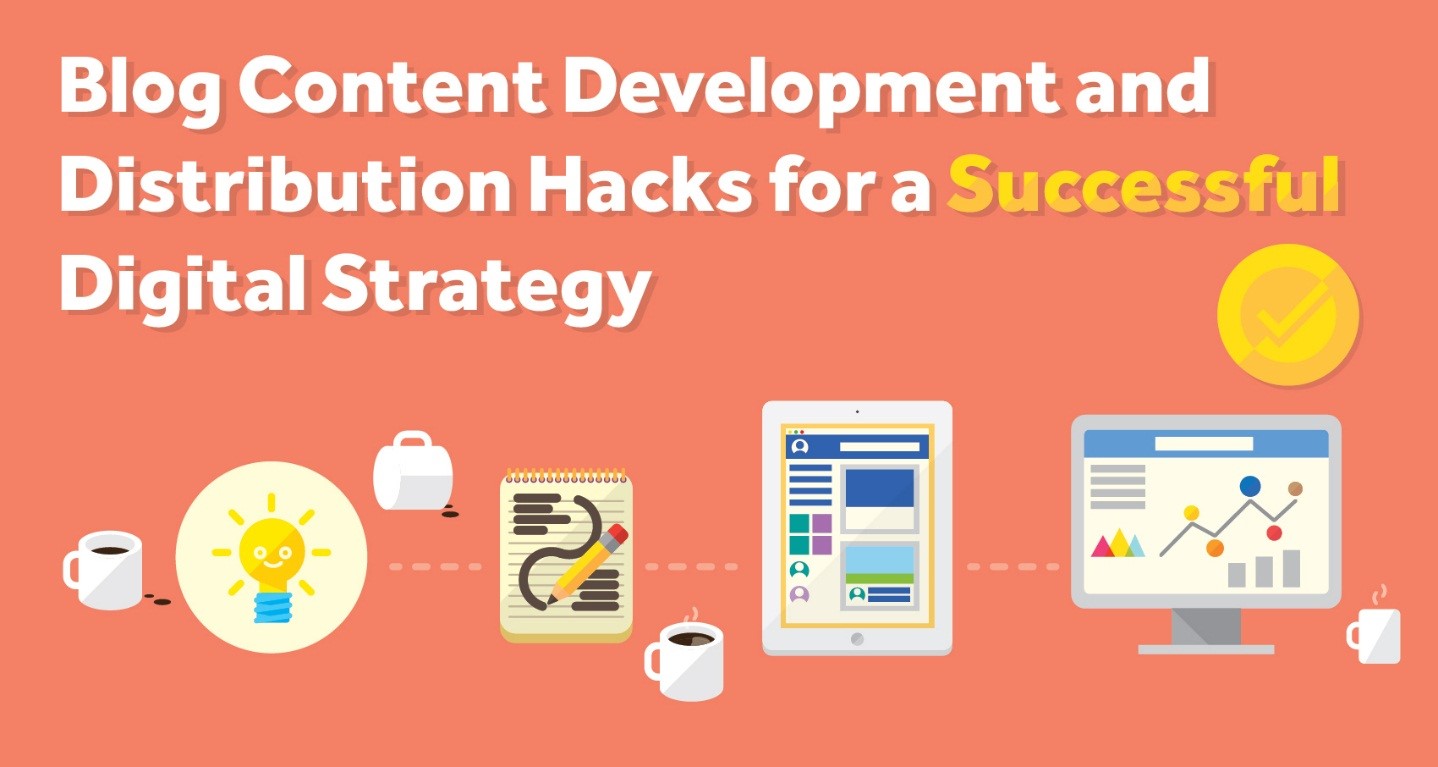 Blog Content Development and Distribution Hacks for a Successful Digital Strategy
